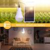 Solar Powered Shed Led Light Bulb, Hanging Lamp with Adjustable Solar Panel,3W Camping Light Apply To Outdoor Hiking Camping Tent Fishing Lighting