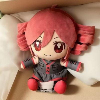 Kasane Teto Plush Doll Cute UTAU Virtual Singer Soft Anime Character Doll Fan Merchandise Collection Figurine Children's Christmas and Birthday Gift