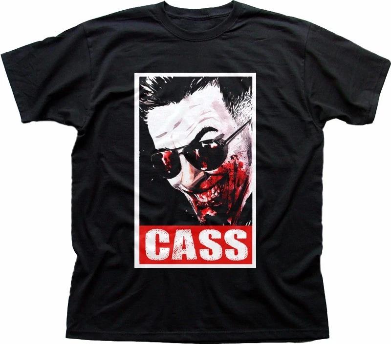 Preacher Cassidy Vampire TV series black cotton t-shirt 9261 S