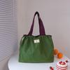 Eco-Friendly Foldable Single Shoulder Tote Bag - Portable, Large Capacity Grocery Bag