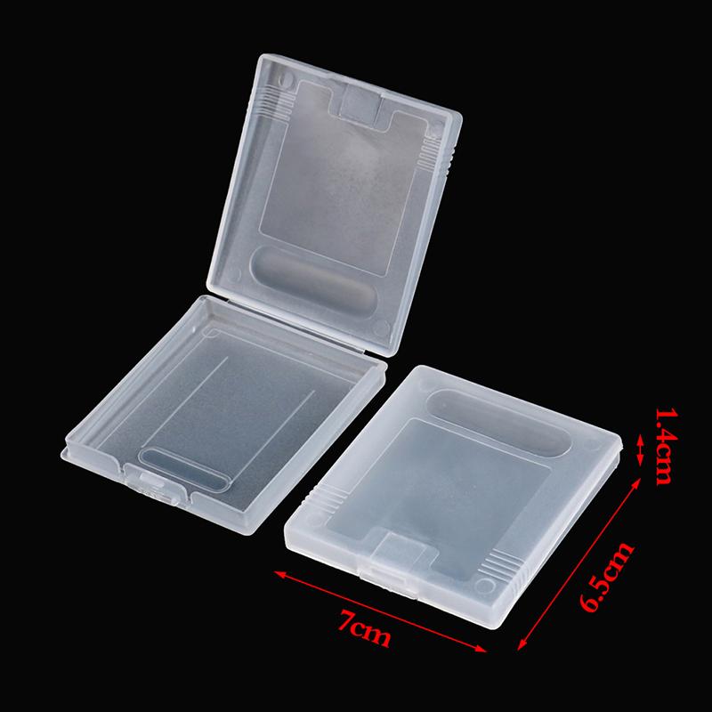 5Pcs Transparent Game Storage Box Card Anti Dust Cover Case Protection Game Card Box For Gameboy Color Pocket Gbc Gbp