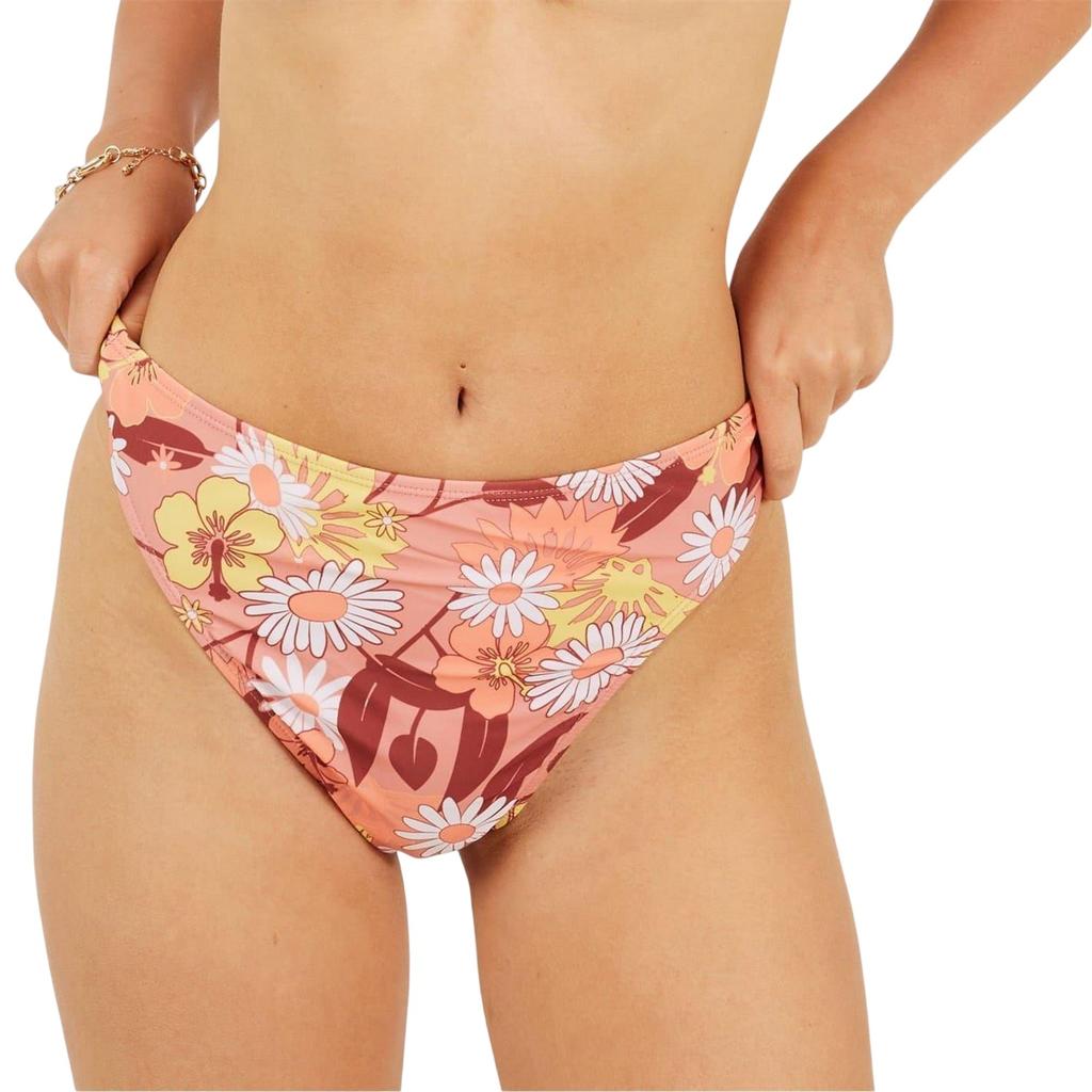 Brave Soul Womens/Ladies Floral High Waist Bikini Bottoms