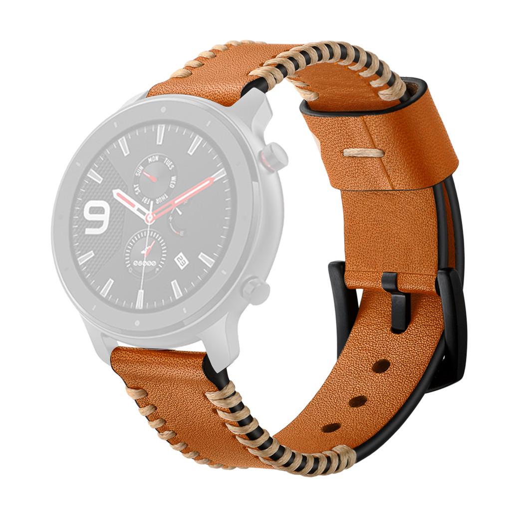 

Сменный браслет Ramidos с кожаным ремешком для умных часов AMAZFIT GTR 42 мм