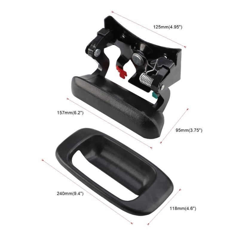 Industriequalität Hintergriff-Set 15997911 Einfach zu installieren Hintergriff-Kits Präzises Hintergriff-Set Fahrzeug-Ersatzteil