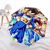 Vegeta Dragon Ball pattern, automatic folding umbrella, portable and foldable design, 8 ribs, a Christmas or birthday gift.