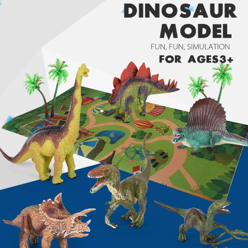 Large Dinosaur Toy Realistic Tyrannosaurus Rex Model For Kids Plastic Material