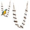 Pet Hamster Soft Long Climbing Rope Ladder Parrot Squirrel Suspension Bridge for Birds Toy