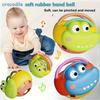 Interactive Crocodile Hand Chime Toy for Infants & Youngsters - Soothing & Stimulating Sensory Play, Durable ABS Material