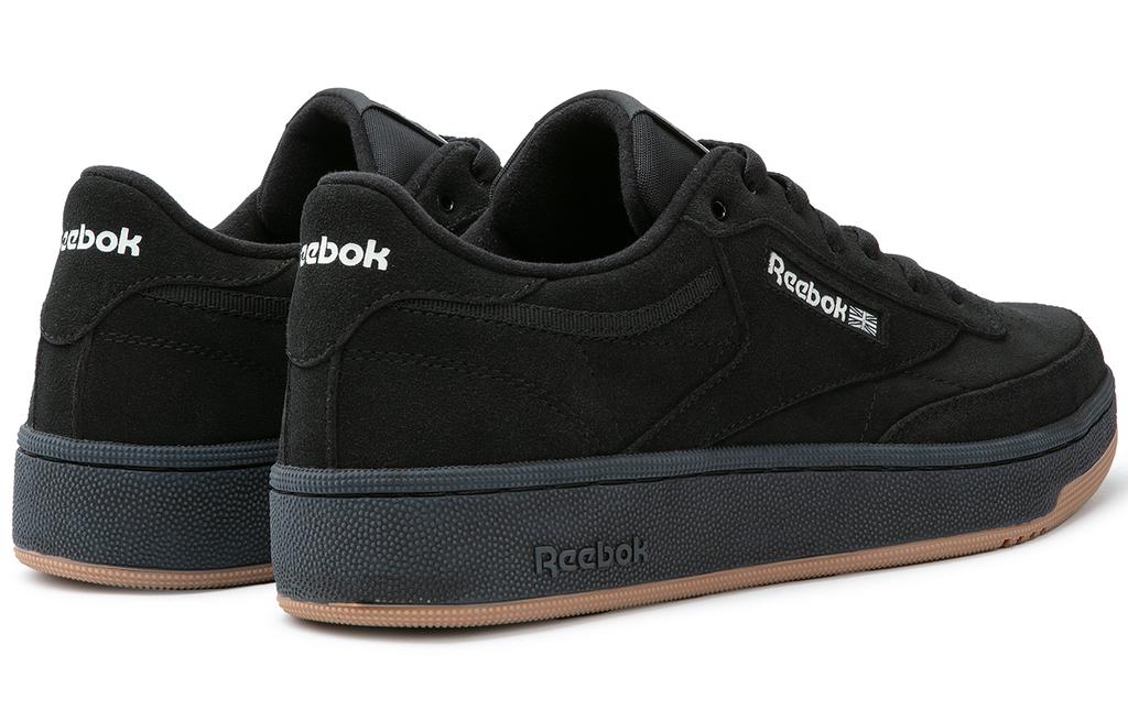 Reebok CLUB C 85 W+ Low top Skateboard Shoes Unisex Black Warrior 24FRC901U0GH0