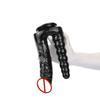 Female Double-Headed Phallus & Anal Plug, Large Vulva Perineum Stimulator for Lesbian Use