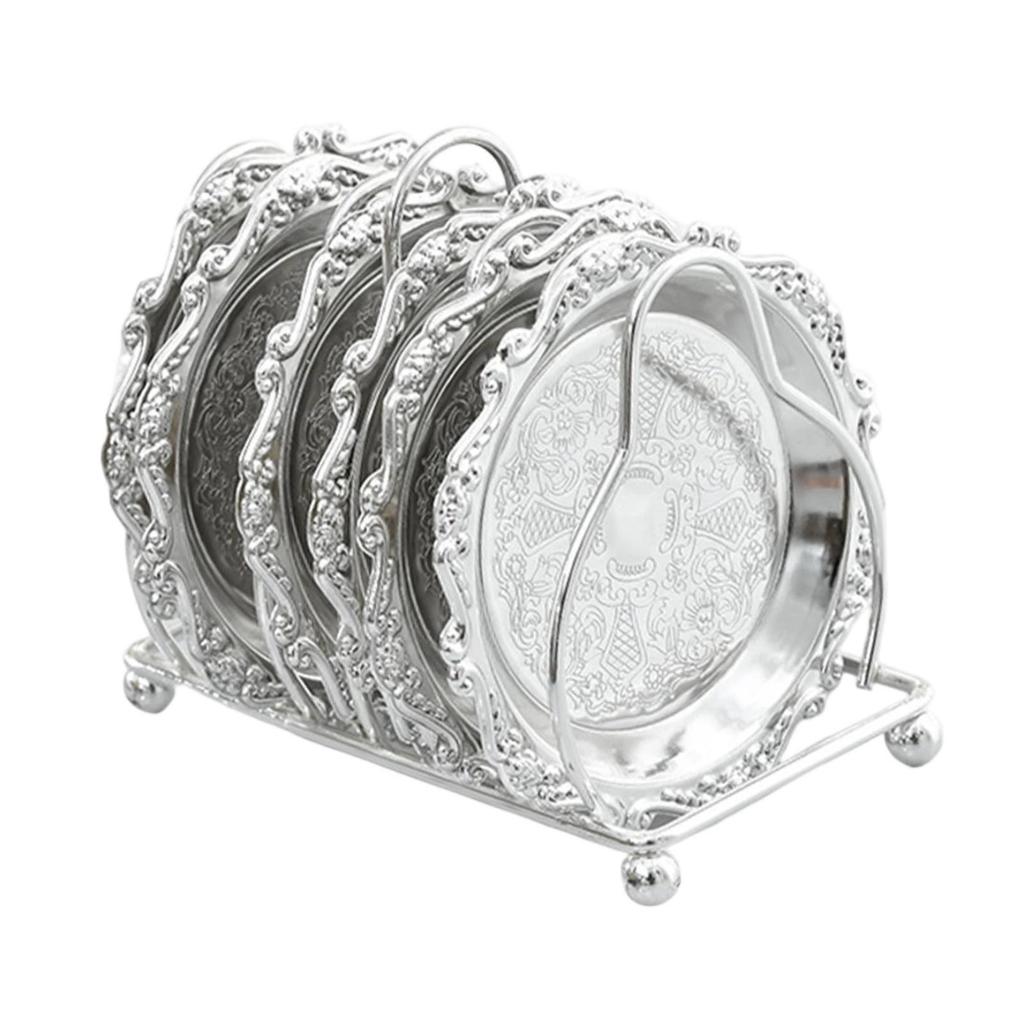 6 Cake Stands, Serving Trays, Pastry Dessert Presentation Plates, Decorations for Shower,
