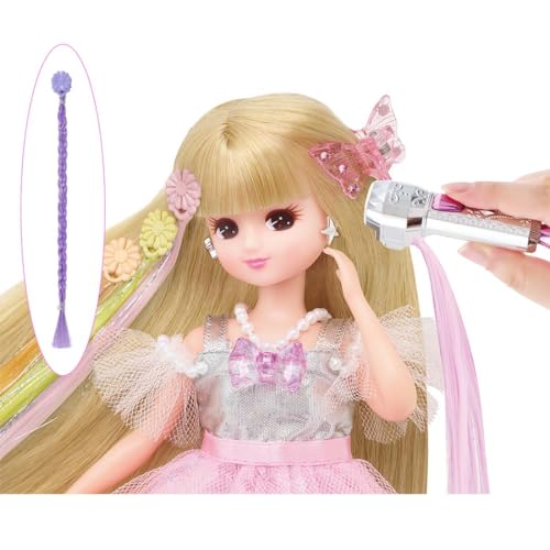 

[С бонусом от производителя] Кукла Takara Tomy Licca-chan Exterica-chan Push Pink с оригинальными цветными расширениями, игровая игрушка для переодевания, возраст от 3 лет и старше