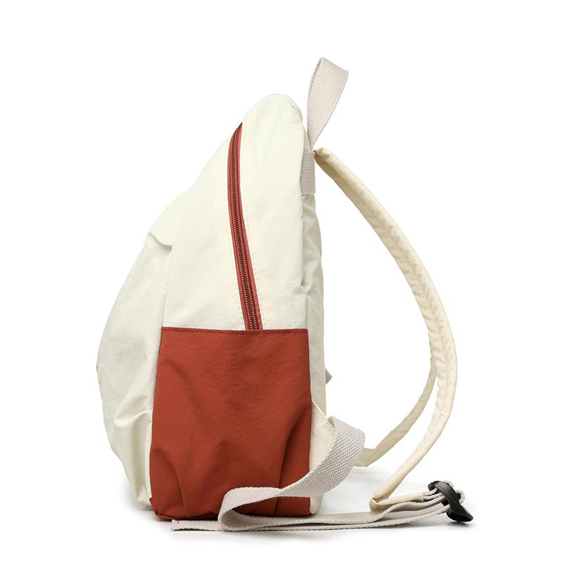 Contrast Color Backpack Women's Outdoor Lightweight Travel Backpack Large Capacity Student Schoolbag