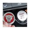 Button Start Center Control Switch Knob Head Decorative Sequin Cap Cover Decal Trim Fit for Jaguar Xfl Xe Xel Xj Xjl F-pace F-type