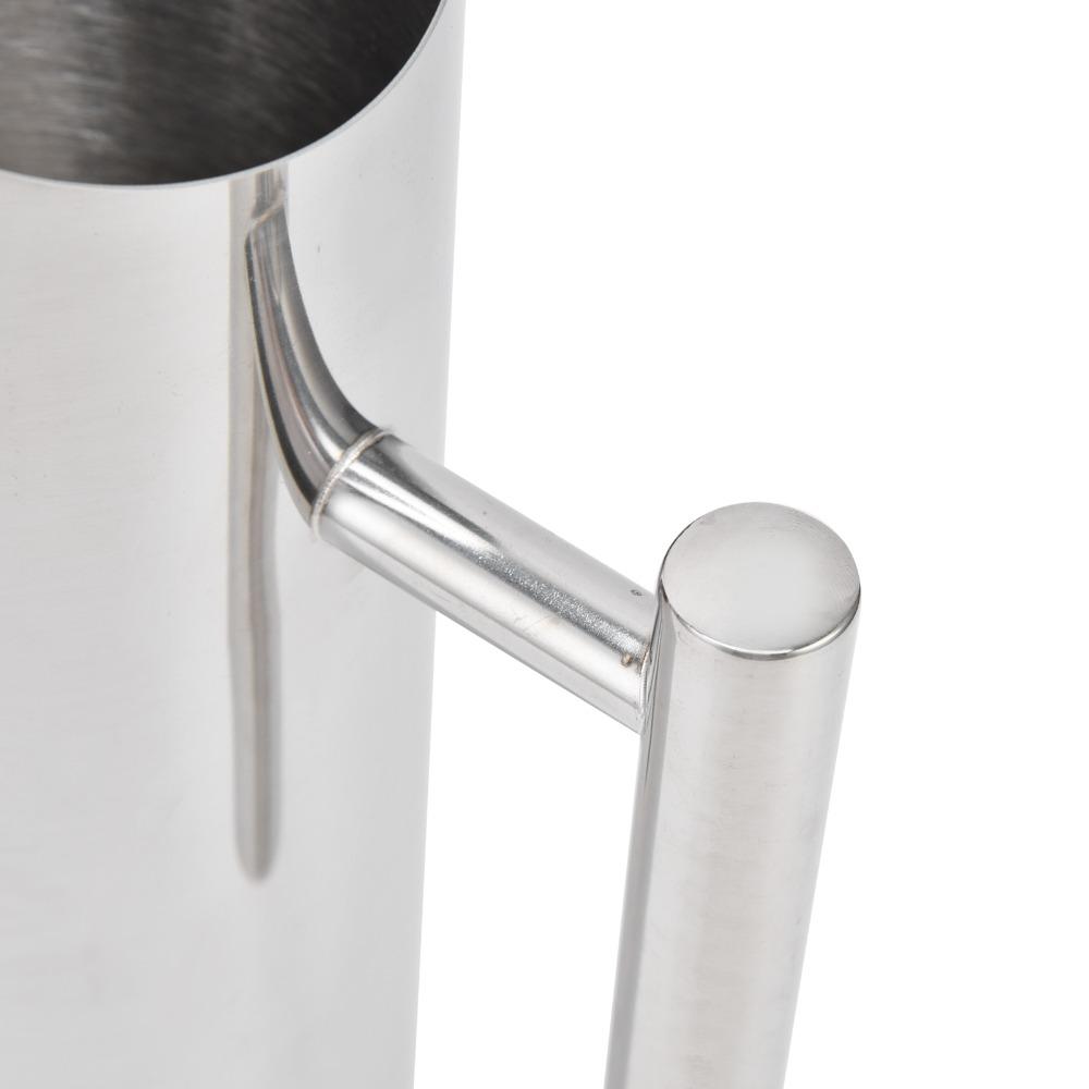 Ergonomic Handle Stainless Steel Pitcher Stainless Steel Coffee Pitcher Coffee Container