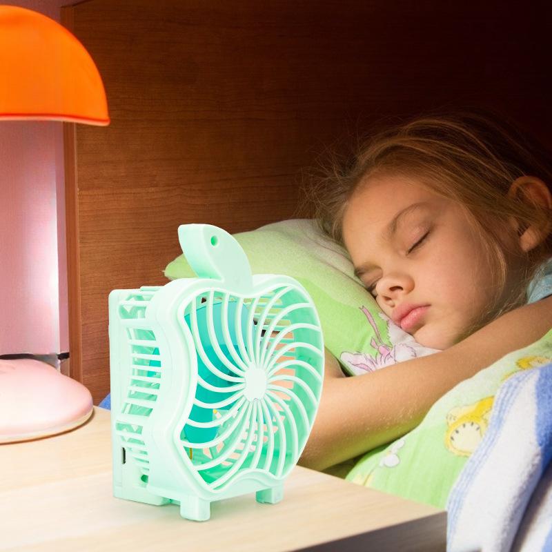 Summer Portable Handheld Usb Powered Student Powerful Foldable Cartoon Mini Fan