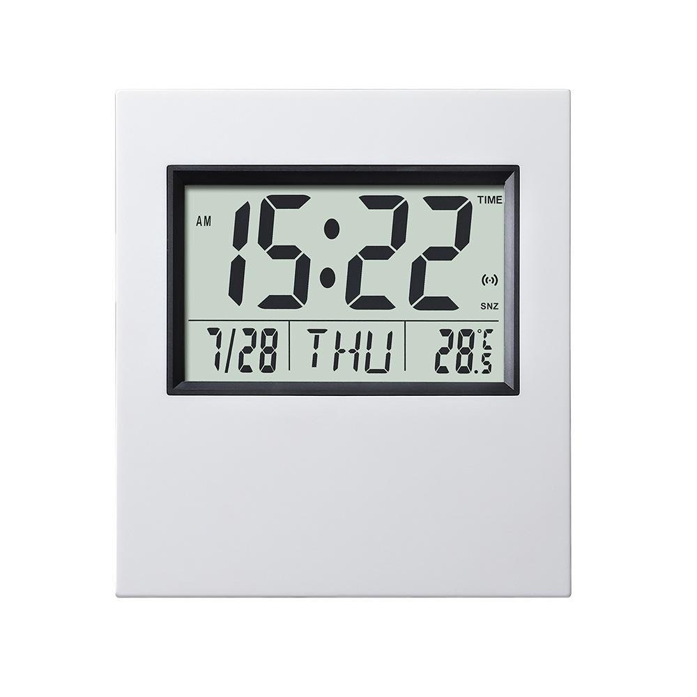Large-screen Calendar Desk Clock Electronic Perpetual Calendar Digital Clock Living Room Vertical Clock Creative Alarm Clock