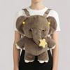 New Cute Elephant Plush Backpacks Soft Kawaii Plushie Animal Crossbody Bag Valentine's Day Birthday Gift  for Women Versatile