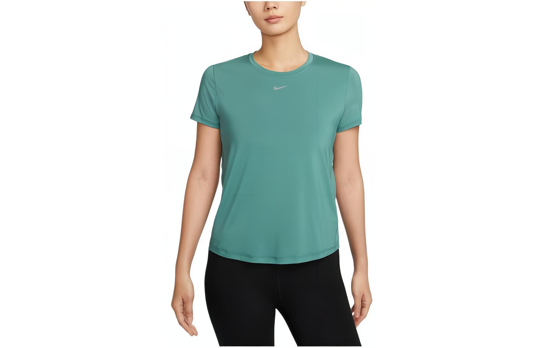 Nike One Classic Women s Dri-FIT Short-Sleeve Top  Bicoastal/Black  FN2799-361 L