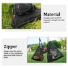 Outdoor Camping Kitchen Hanging Net Kitchen Foldable Storage Bag Cookware Drying Net Triangular Drying Net Dry Food Organizer