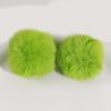 Hair Ball Multicolor Pompoms for Keychains Shoes Hats DIY Handmade Jewelry Craft