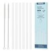 REAPEX Stanley Replacement Straws for 30/40 Oz. Stanley Reusable Tumblers, 30cm, Tritan, BPA-Free & Food-Grade Plastic, Set of 6 Clear Plastic Long St
