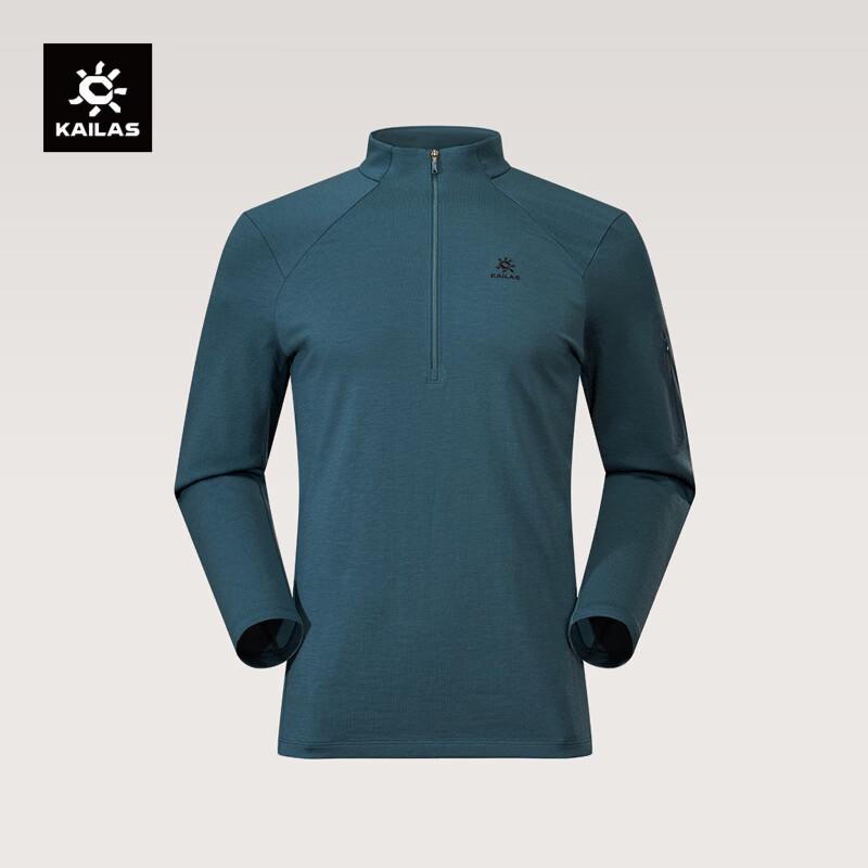 KAILAS XM2 Merino Wool Half-Zip Long Sleeve T-Shirt