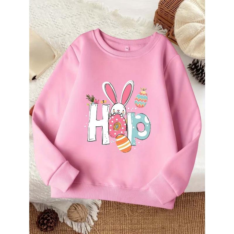 European sizes Exquisite Kid Fashion Sweatshirt, Comfortable Kids' Round Neck Sweatshirt, Casual Versatile Trendy Student Printed Top