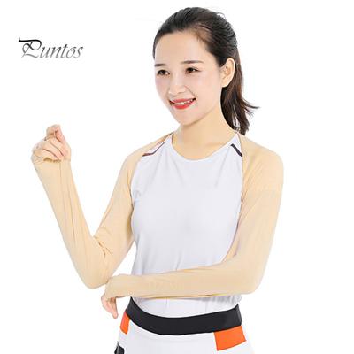 Manicotti Parasole per Ciclismo Golf Anti-UV Tinta Unita Manicotto Scialle di Ghiaccio per Spalle Asciugatura Rapida Abbigliamento Quotidiano Viaggio Scialle Manicotto Rinfrescante