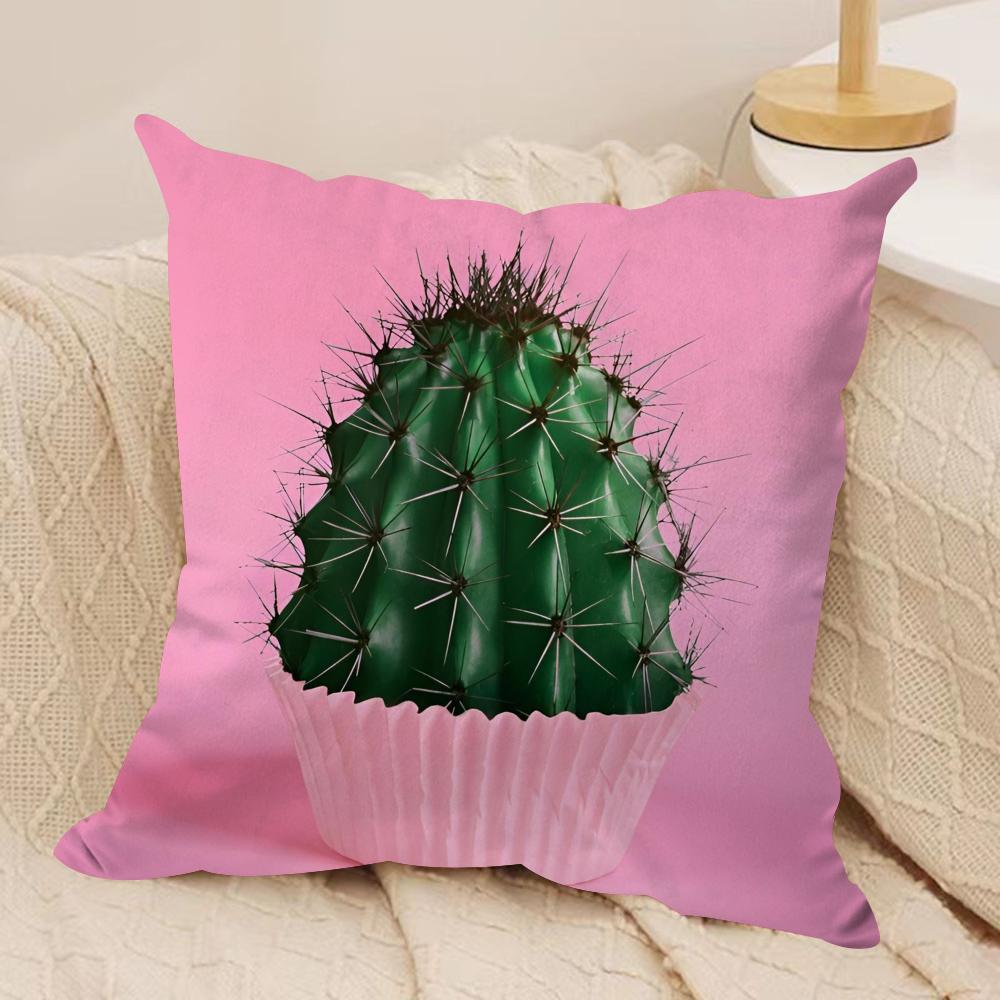 

Tropical Plant Fruits Cushion Cover Silky Short Plush DoubleSided Printed Pillow Case for Sofa All Seasons Home Decor Gift 40x40cm16x16in