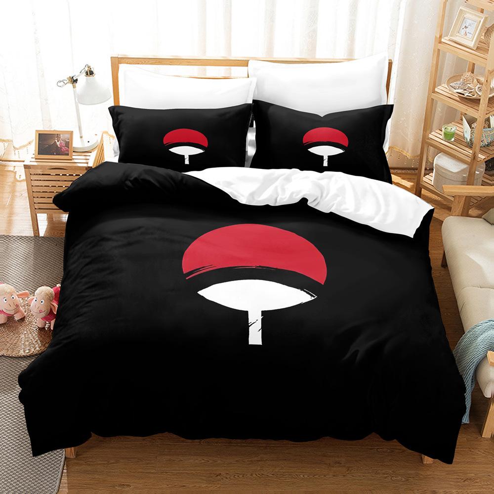 

Bedding Three-Piece Set 3D Digital Printing Hokage Uchibo Ferret Kit 90*190