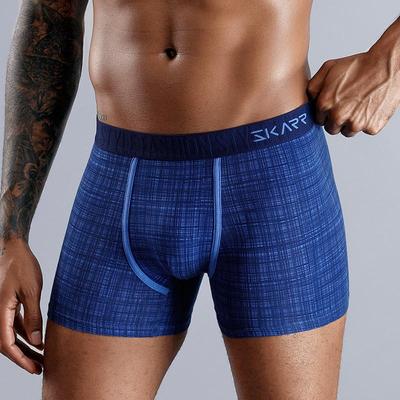 1Pcs Print Men's Underpants Cotton Boxers Sexy Men Underwear