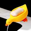 Storage Tray Soap Box Yellow Duck Shape Soap  Holders Creative Soap Dishes  Kitchen