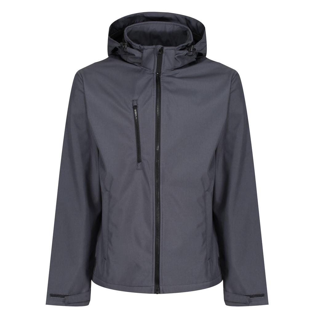 Regatta Mens Venturer 3 Layer Hooded Soft Shell Jacket