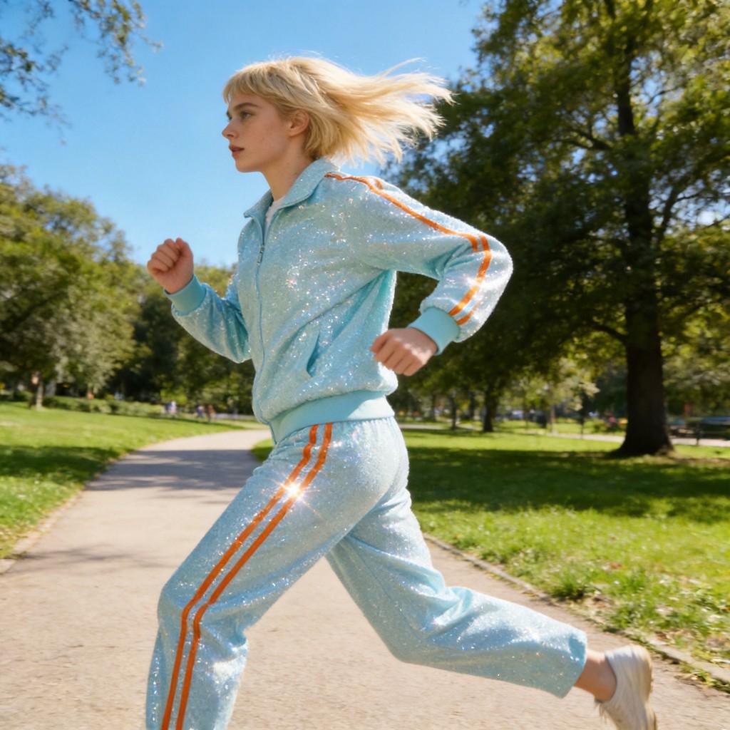 Taylor Cosplay Costume Set With Sequined Lounge Pants For Halloween Themed Parties