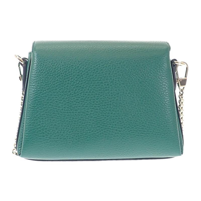 Gucci 607720 Schultertasche grün Kalbsleder Damen