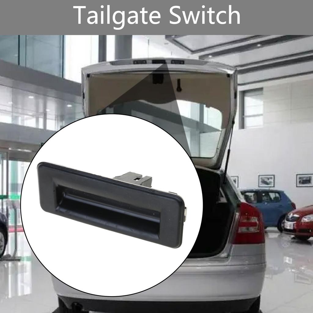 5E0827566 Car TailGate Switch Rear Trunk Opening Switch Trunk Lid Lift Latches Actuator Car Styling for Skoda Rapid