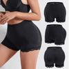 Hip-lifting Pants Women's Bottoms, Buttocks, Hips, Fake Butt Panties, Body Sculpting, Flat-angle Belly Pants, Lace Edge with Hip Pads