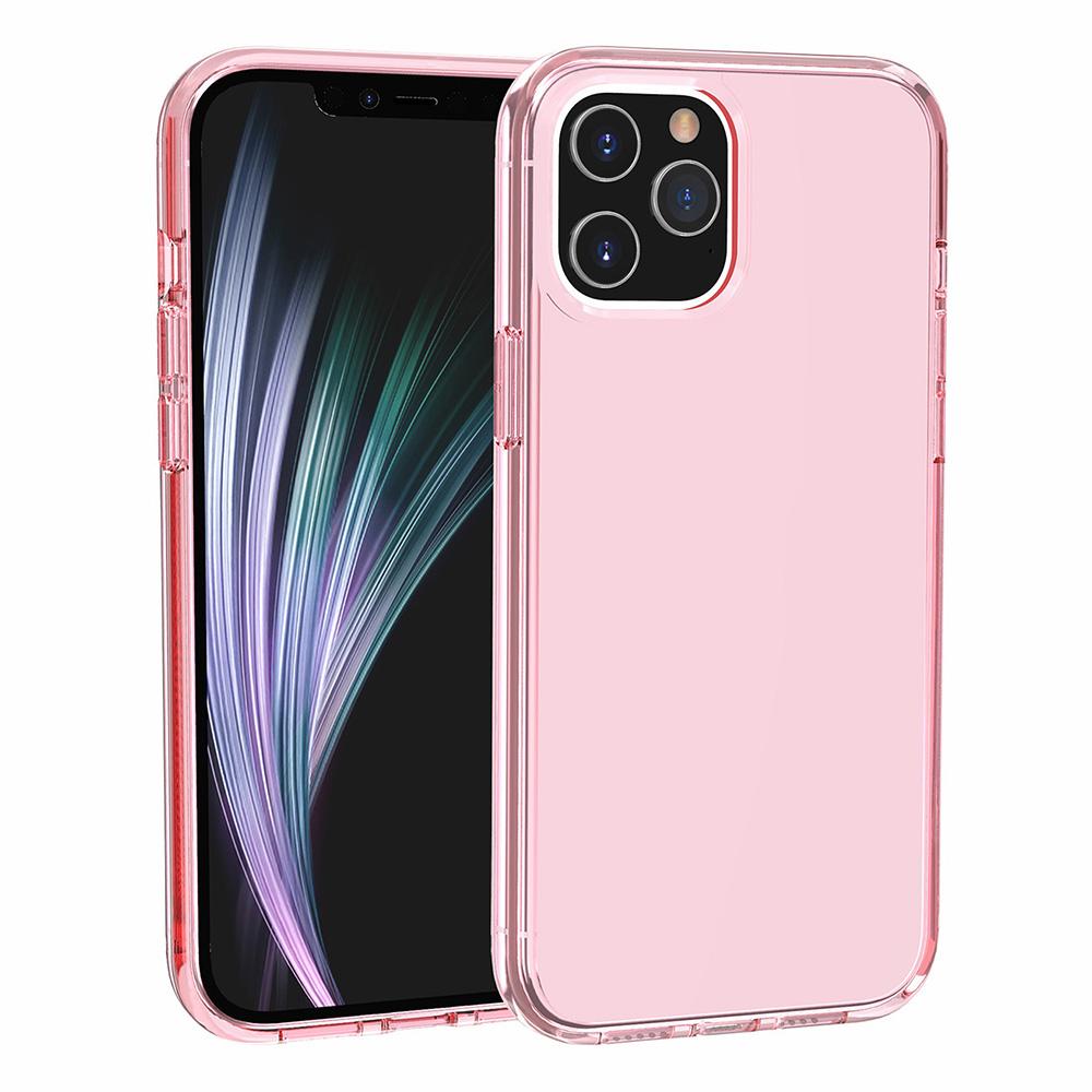 For iPhone 11 Pro Max Case PC + TPU Shockproof Clear Phone Cover