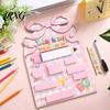 Child Drawing Board First Day of School Sign, Reusable Wooden Chalkboard Sign for Kids, Back Message Center to Decorations Supplies Kindergarten