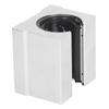 SBR30UU Linear Motion Slider Block Aluminum Alloy Low Friction Low Noise Bearing Sliding Block Replacement for CNC