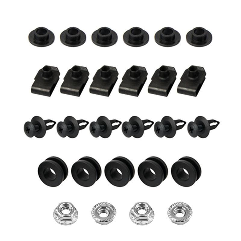 Motorsykkel kåpebolter Kit Kroppsskruer Mutter Rustfritt stål For Suzuki GSXR1000 GSX-R1000 2007-2008 K7 K8