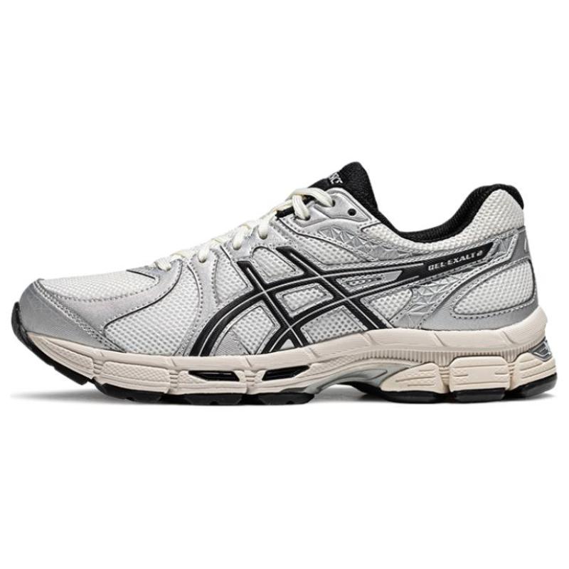 

Asics Gel Exalt 2 Low Top Casual Running Shoes Women s White Black Sneakers 1012B868-102 40.5