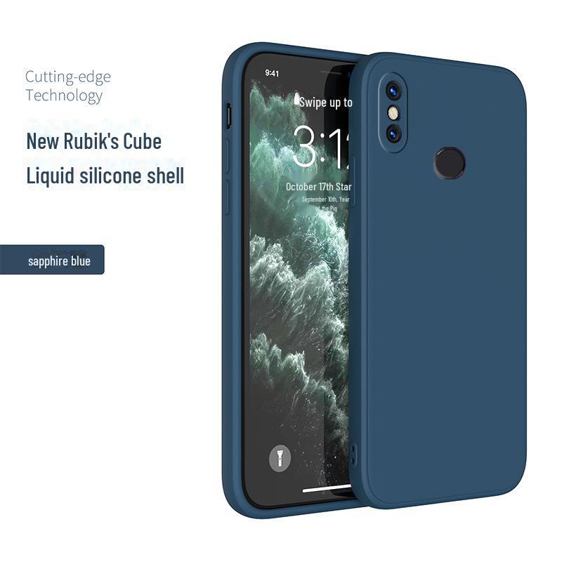 

Чехол для Xiaomi 8: Жидкий силиконовый мягкий чехол для версий 8 SE, Explorer и Youth Mi 8 SE