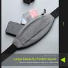 Waterproof Reflective Running Bag 7 Inch Mobile Phone Bag Fashion Sports Waist Bag  Outdoor Riding