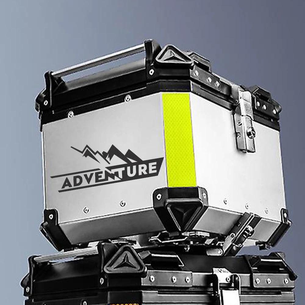 Motorcycle Sticker Top Box Adventure Graphics Vinyl Decals Waterproof Decor Accessories for Honda Africa Twin BMW GS 1200 1250