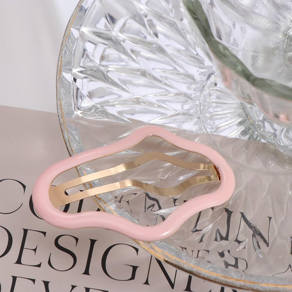 Geometric Clouds Bb Clips Hollow Hollow Metal Hairpin Cute Cloud Hair Clip  Photograph