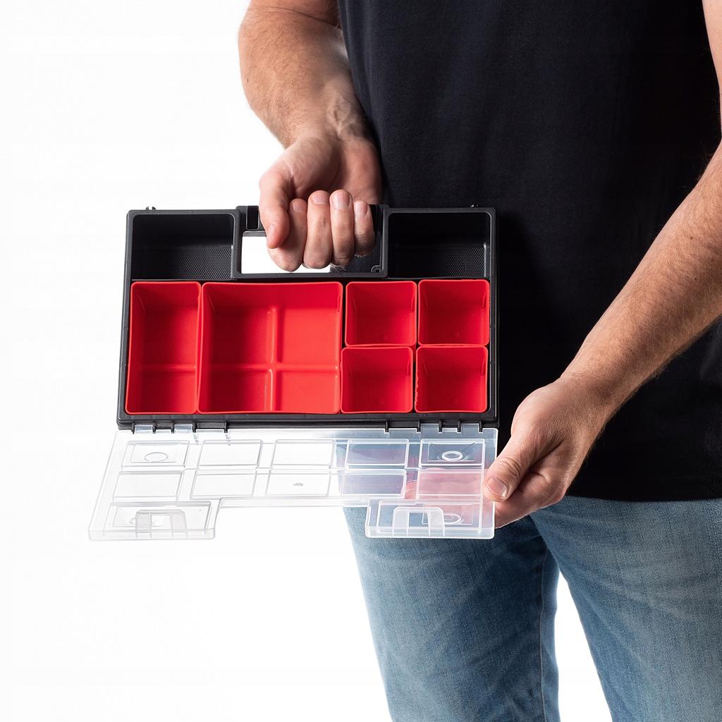 KADAX Organizer Pojemnik Warsztatowy Skrzynka 6 szuflad