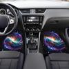 2/4Pcs Milky Way Nebula Print Design Carpet Car Floor Mats for Auto Van Truck SUV-4 Pieces Front & Rear Full Set
