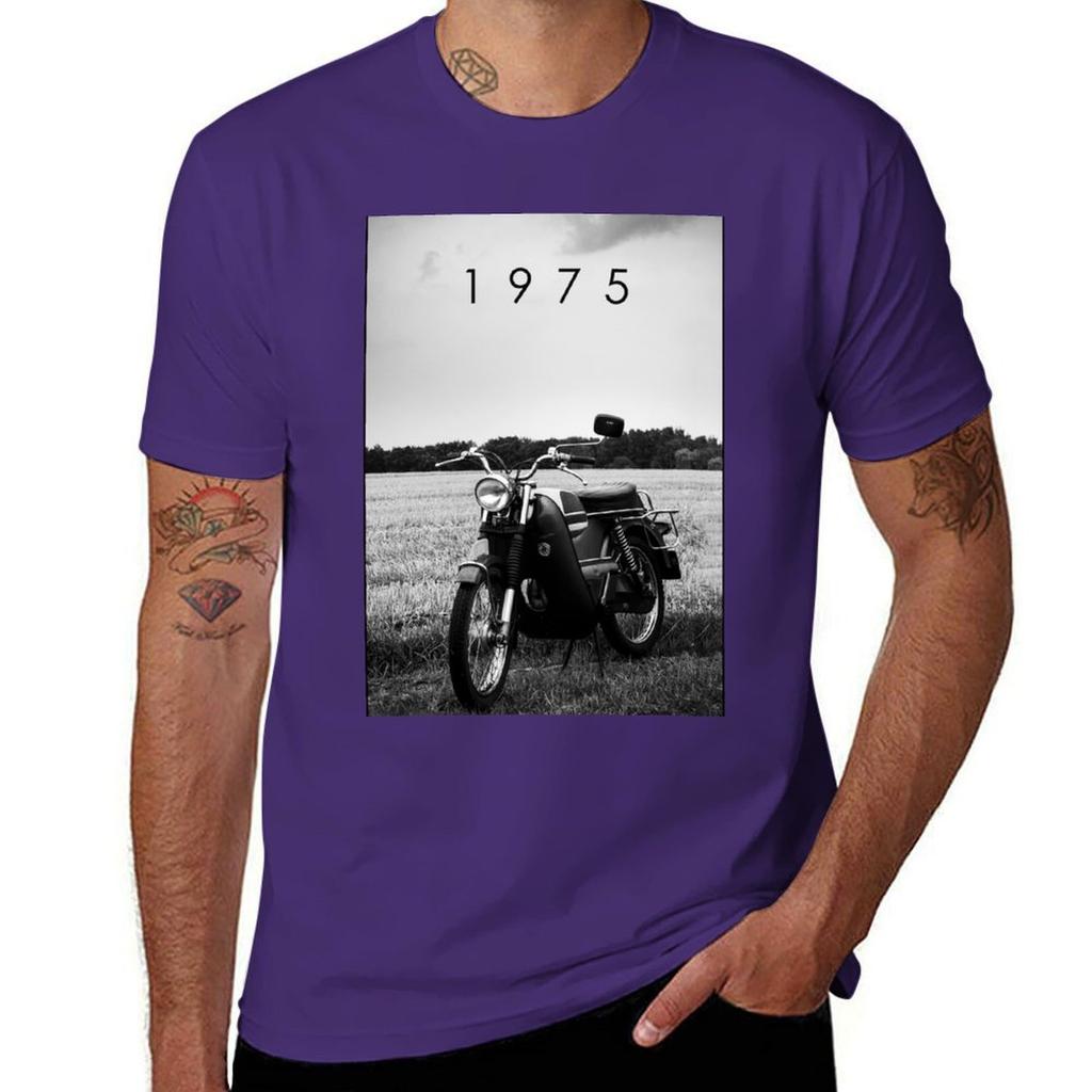 Kreidler Florett - 1975 T-Shirt Αστείο t-shirt αγόρια λευκά Ανδρικό t-shirt ρούχα anime ανδρικά γραφικά t-shirts αστεία